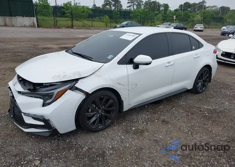 2024 Toyota Corolla Se from USA, damaged, VIN 5YFS4MCE2RP186493